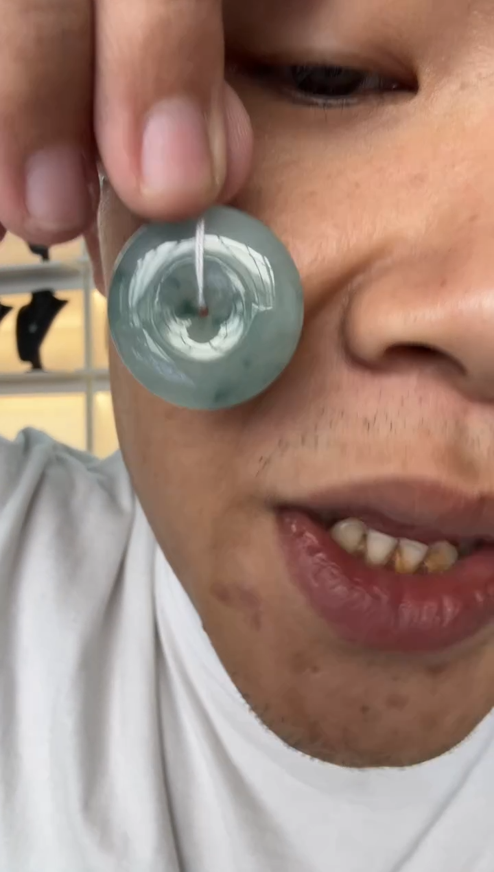 【闪购商品】翡翠颈饰未镶嵌天然翡翠A货孤品一件