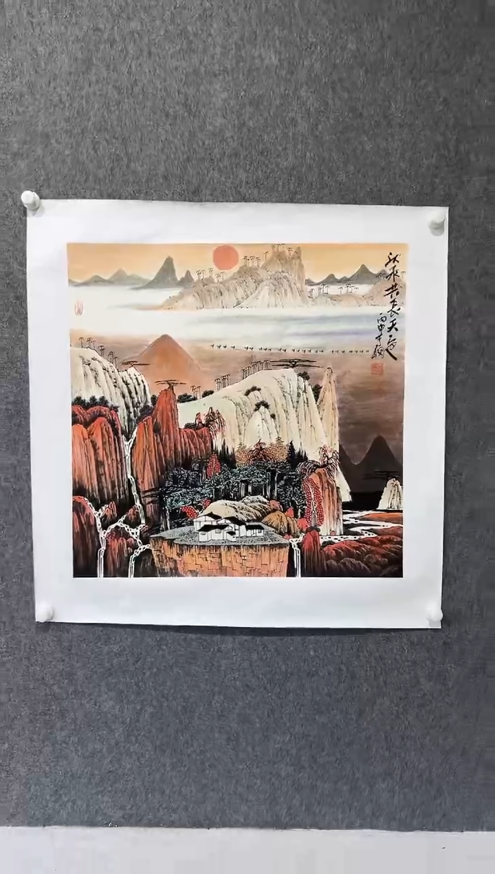 【闪购商品】绘画李纲-4平尺-国画