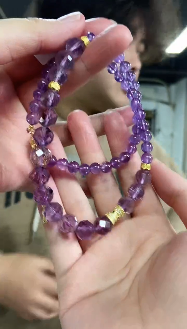 【闪购商品】水晶项链未镶嵌多样性发其一颜色微差