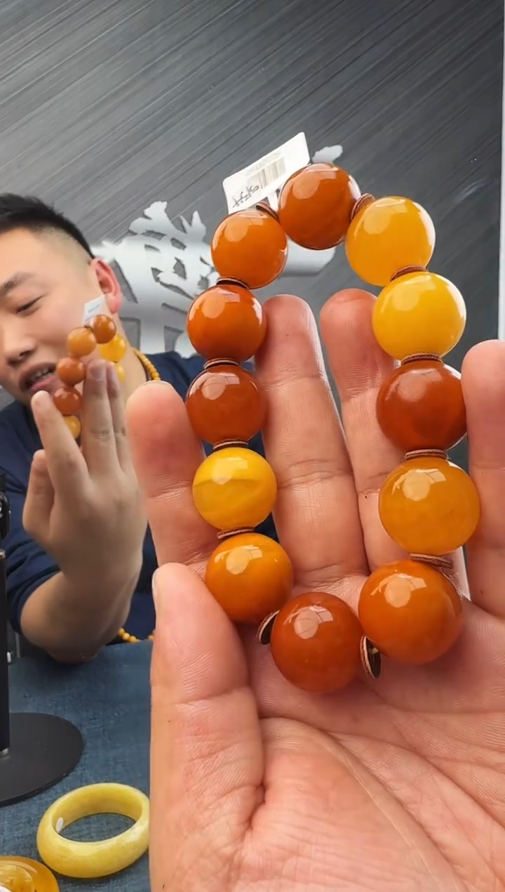 蜜蜡未镶嵌珠宝奇石假一罚十 52，多样性发其一