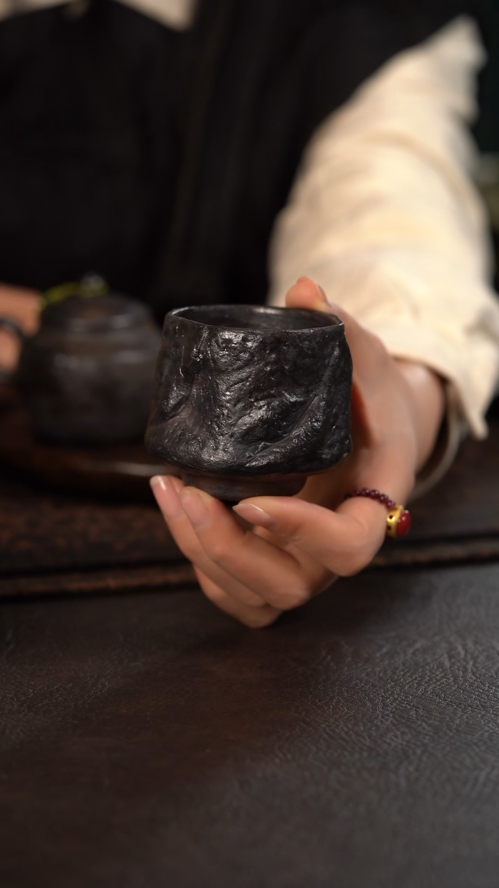 【闪购商品】杯君心福利陶瓷杯周边伟壶柴烧火岩杯大
