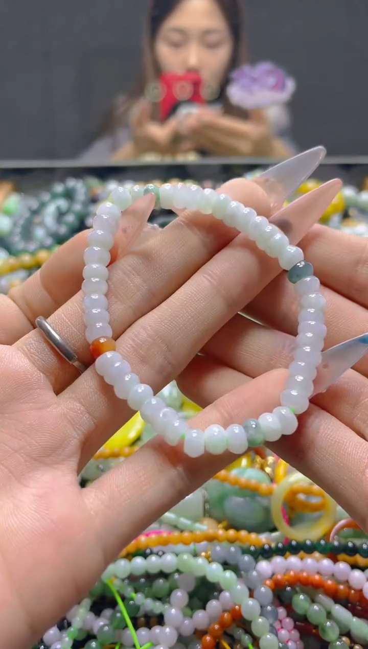 颈饰未镶嵌翡翠5MM