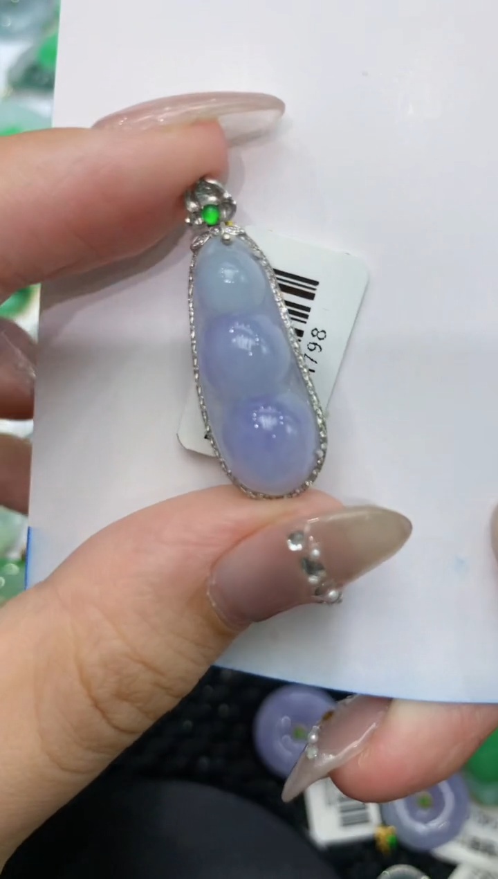 【闪购商品】翡翠颈饰18K金镶嵌 222222222