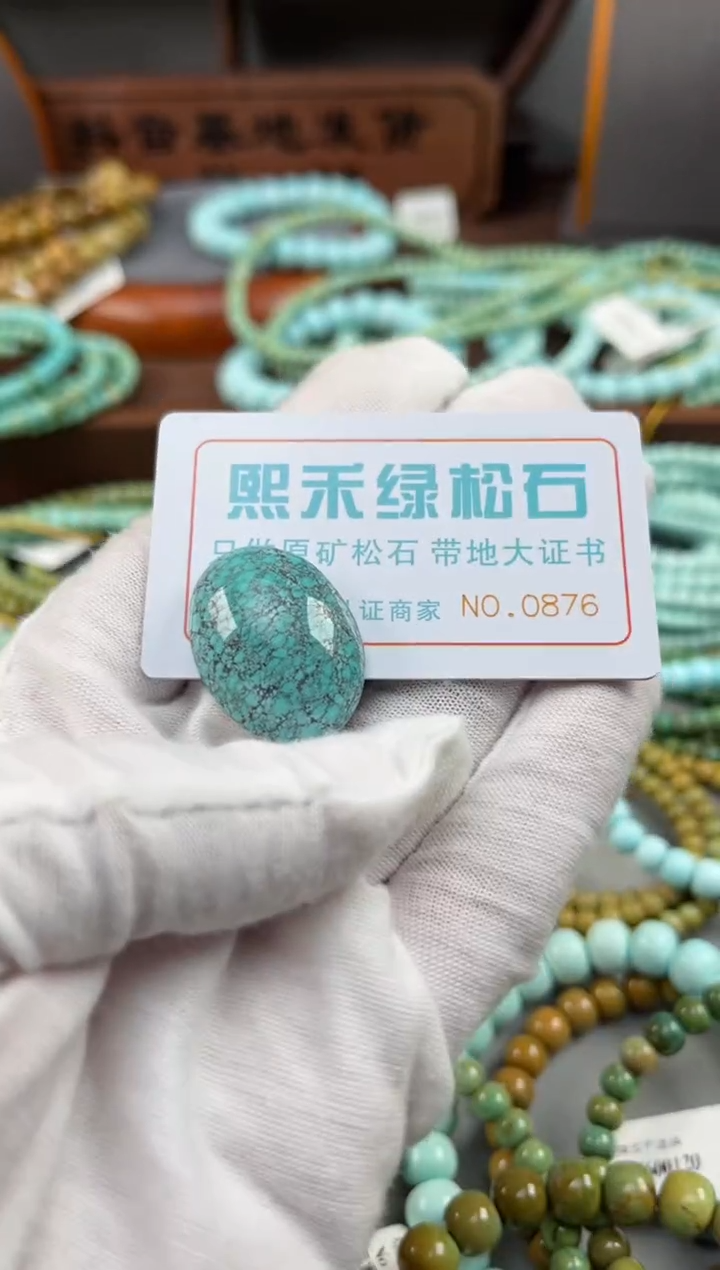 【闪购商品】绿松石松石未镶嵌0876