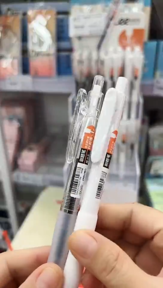 得力SA285按动中性刷题笔0.5(黑色)速干ST笔尖(120支)