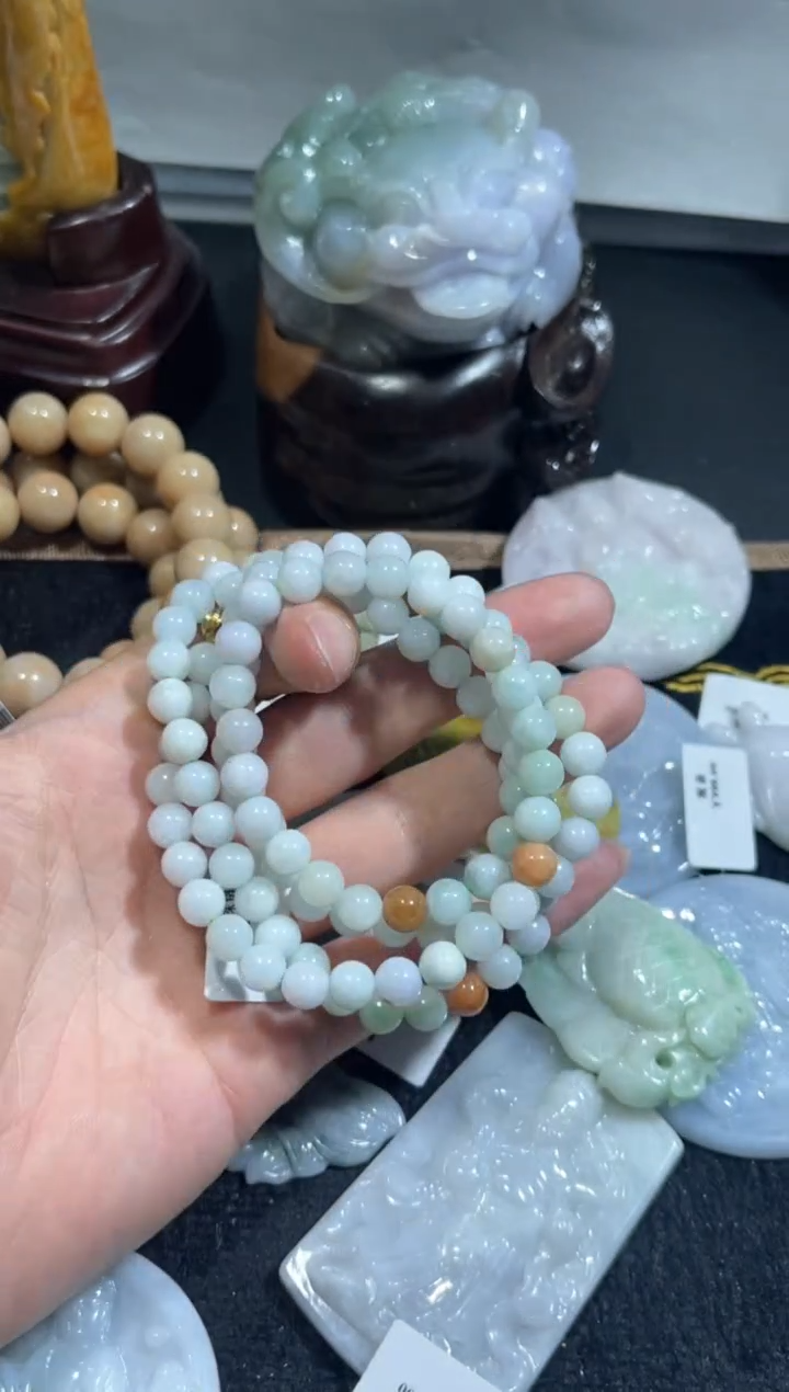 【闪购商品】翡翠颈饰未镶嵌00019245