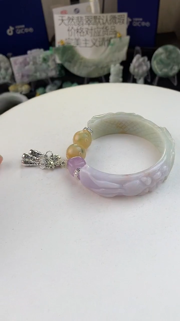 未镶嵌手链翡翠0*0手工定制默认微瑕主播介绍为准