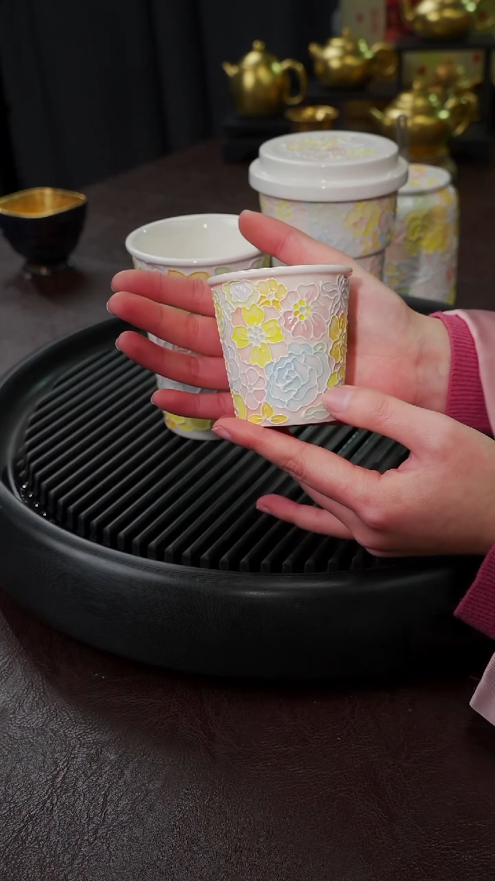 【闪购商品】杯【宜景窑梦幻花神】小可乐杯