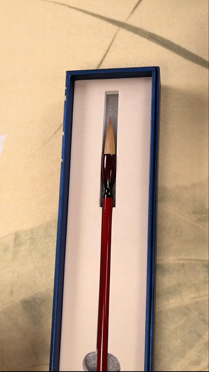 红木黑檀斗狼毫出锋3.6