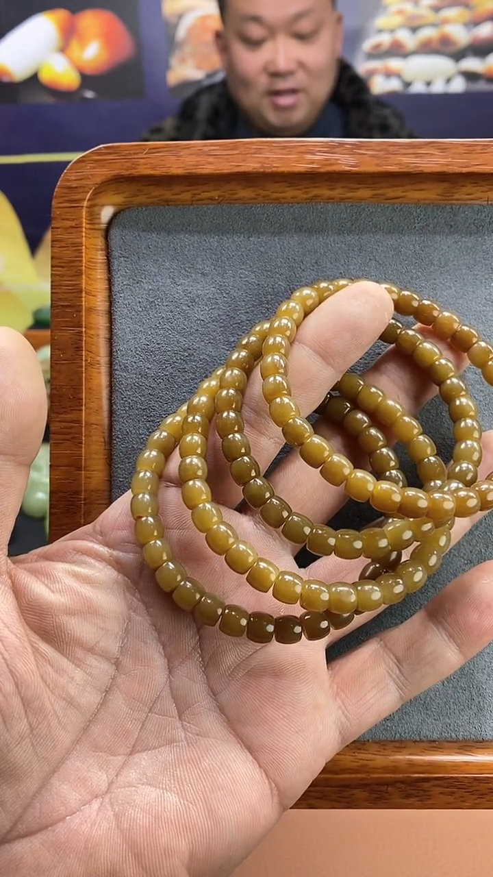 【闪购商品】和田玉（糖玉）手串未镶嵌精品和田玉手串4串