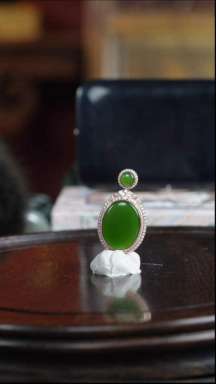 未镶嵌和田玉挂件磐*1