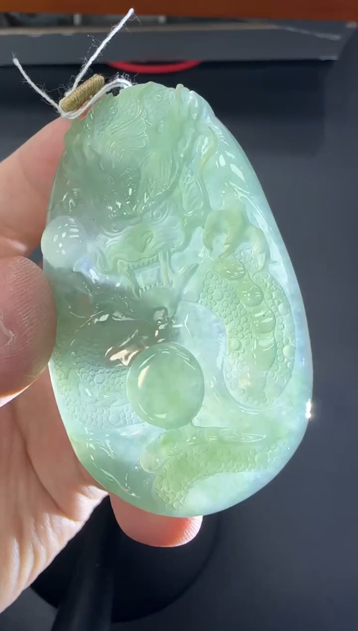 【闪购商品】翡翠颈饰未镶嵌天然翡翠A货孤品一件