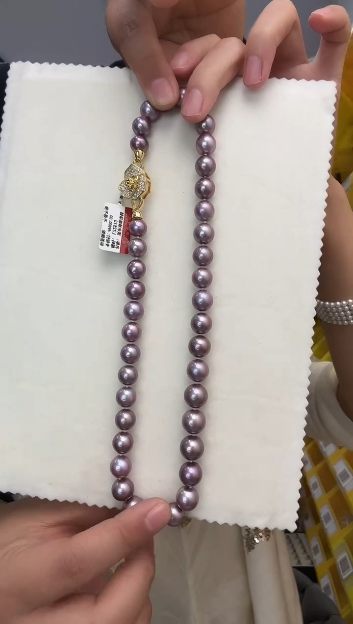 项链合金淡水珍珠LZ2513