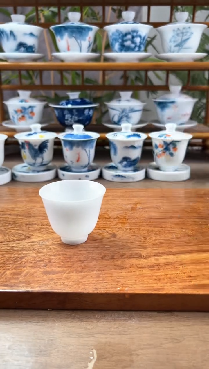 高冰纯白闻香杯1个