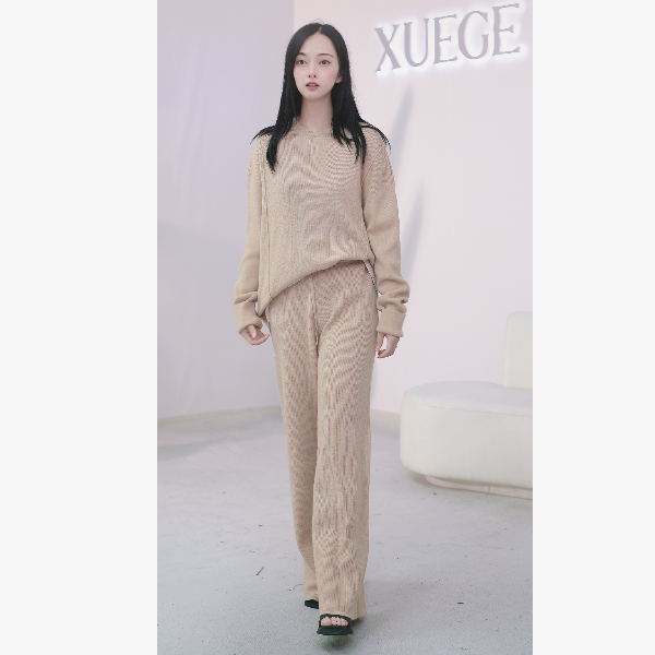 XJ411120A909-XG雪歌冬季毛织裤