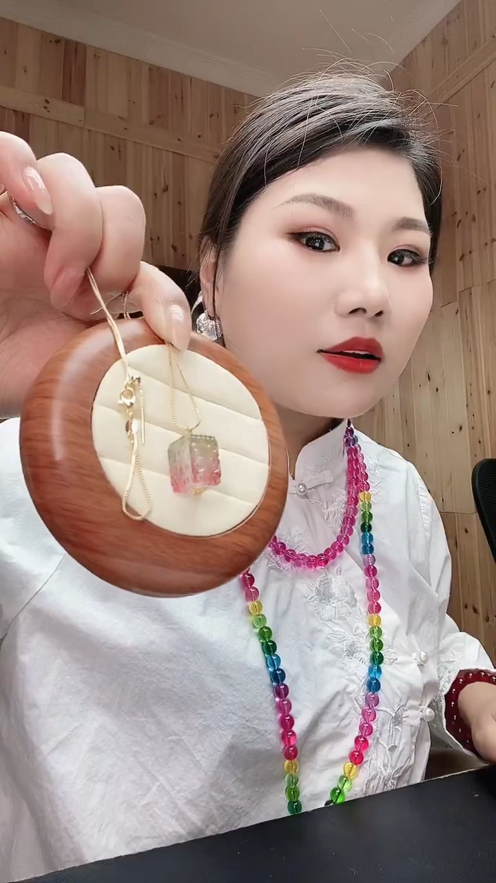 无非金属以图为准 拍下即可 西瓜色系 碧碧 方糖 锁骨链