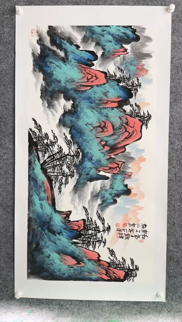 【闪购商品】绘画姜国华-8平尺-国画作品