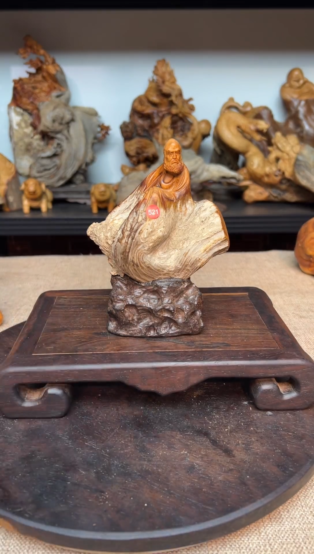 柏木（崖柏）崖柏雕刻件