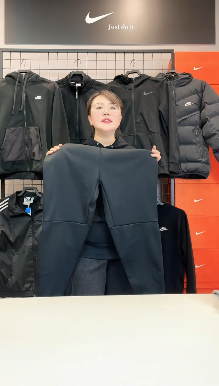 2123 华夫格子长裤L码130-150斤 不退换 