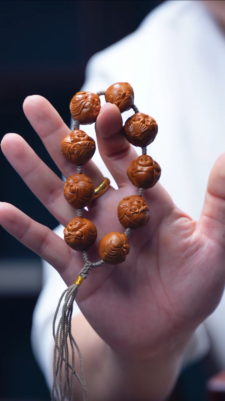 【闪购商品】橄榄核手串/手链昌莉芸【财弥】