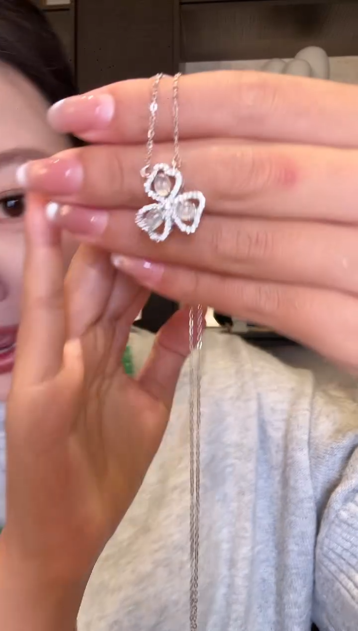 颈饰银S925镶嵌翡翠3