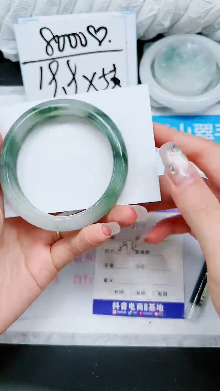 【闪购商品】石英质玉手镯未镶嵌A153-58/59/60