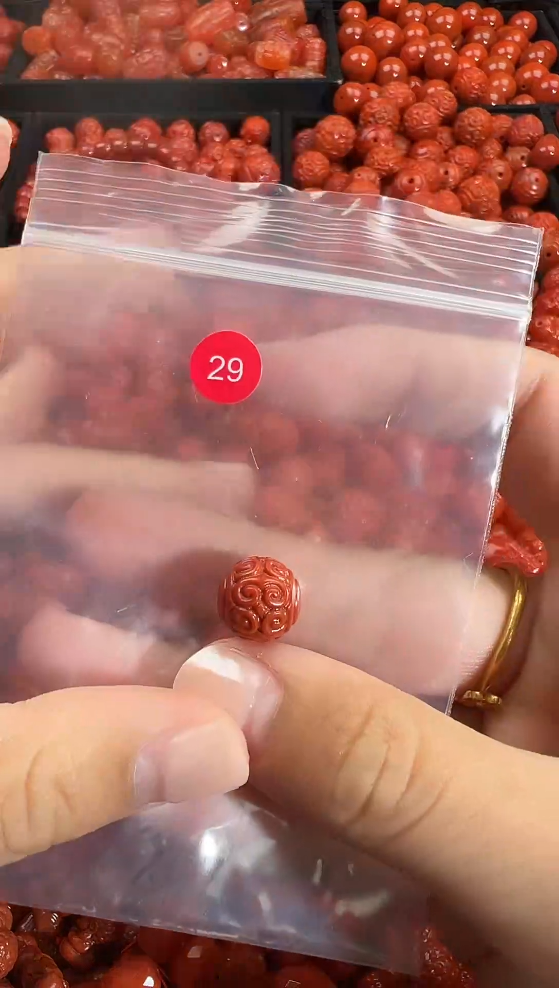 颈饰未镶嵌南红玛瑙1