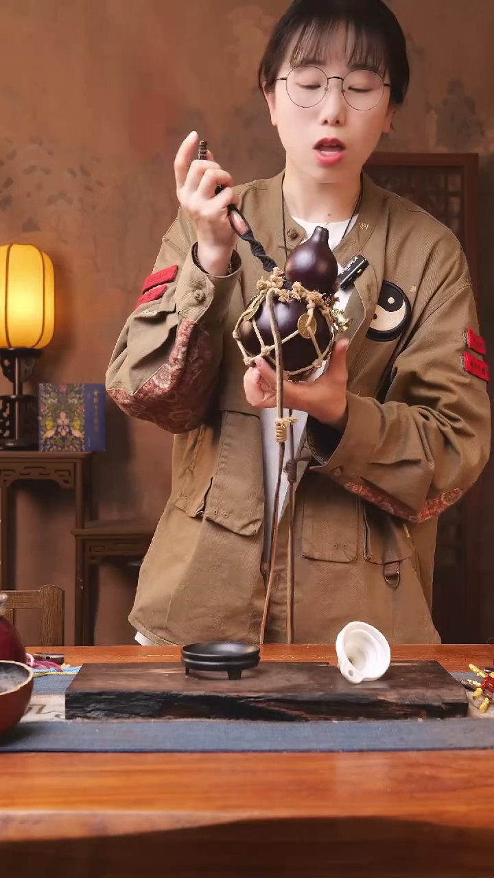 【闪购商品】204号精品大漆葫芦防腐防渗装水茶酒