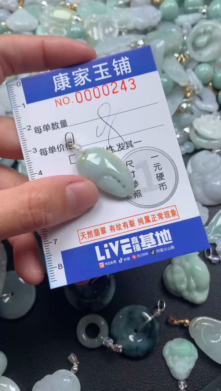 颈饰未镶嵌翡翠2431