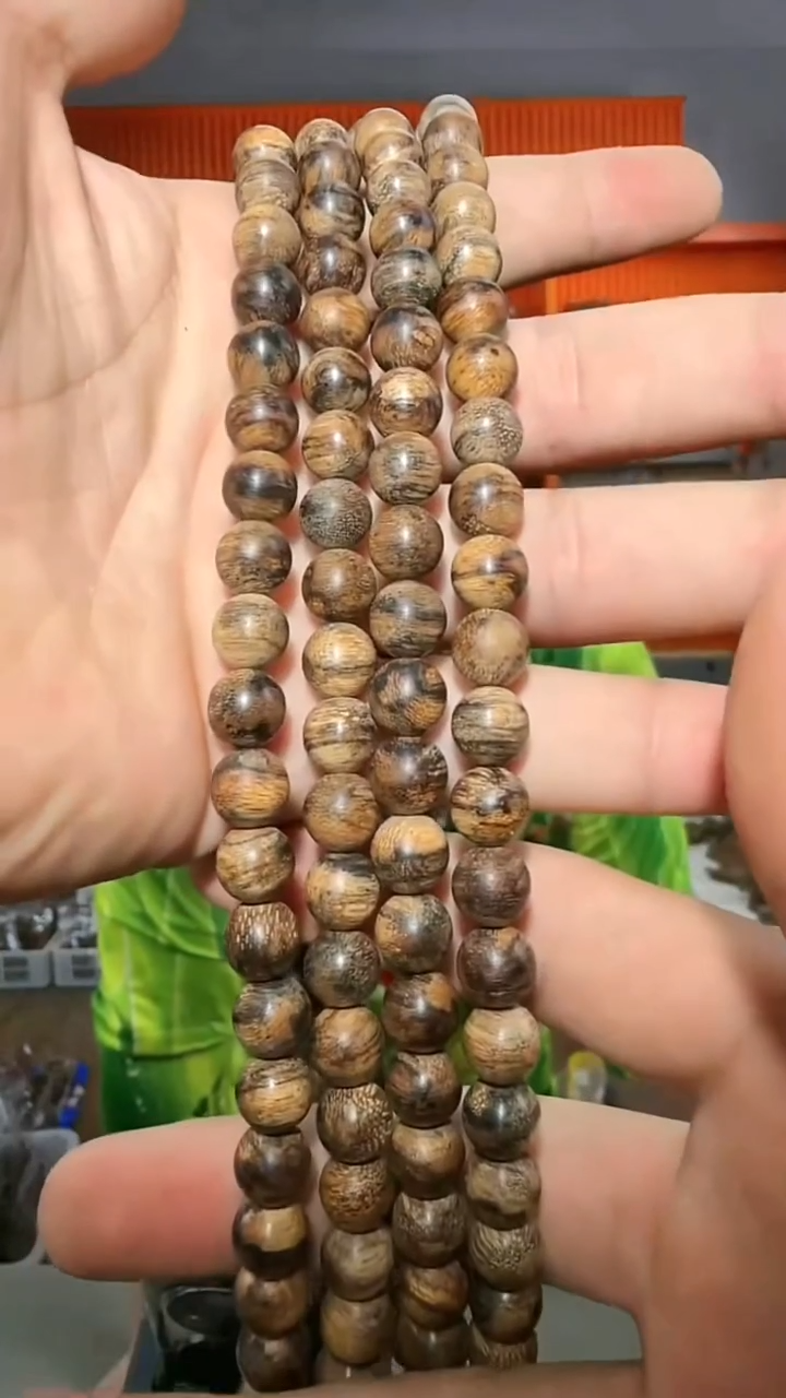 沉香手串4号越南顺化红土多样性发一