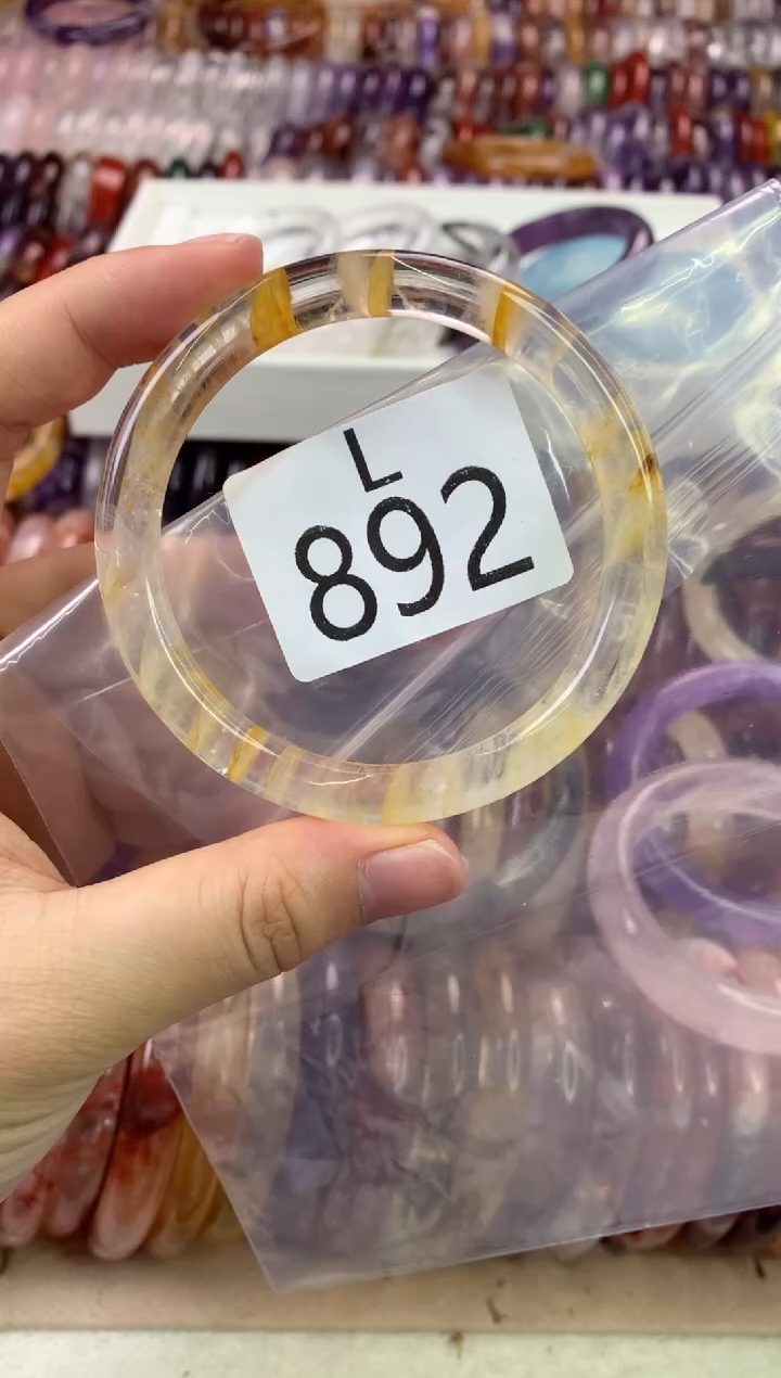 【闪购商品】水晶水晶手镯L未镶嵌892-57