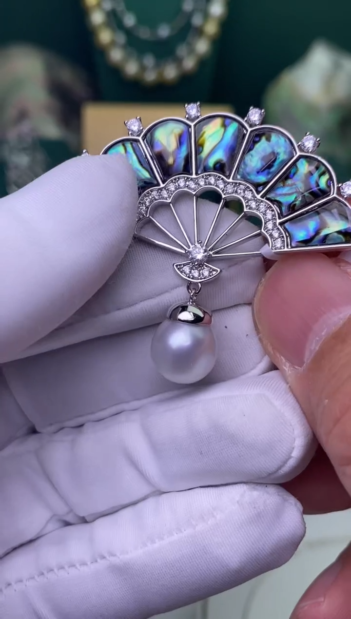 【闪购商品】海水珍珠胸饰未镶嵌10-11