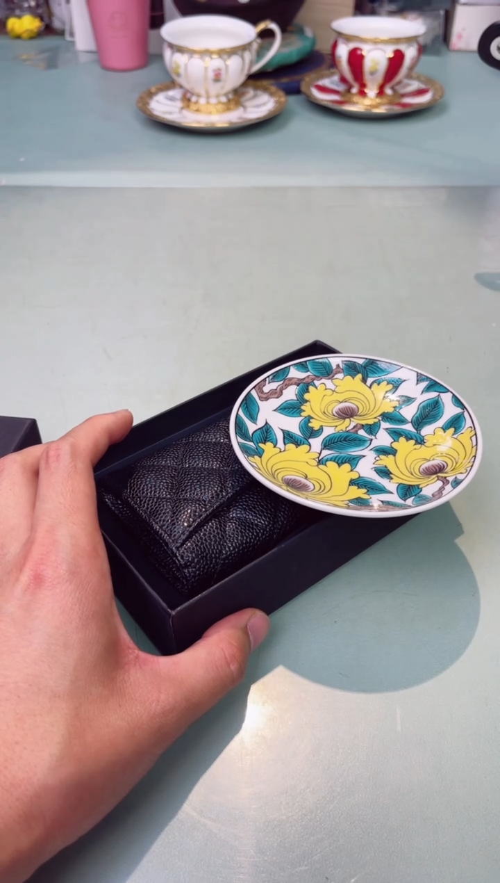瓷片卡包              