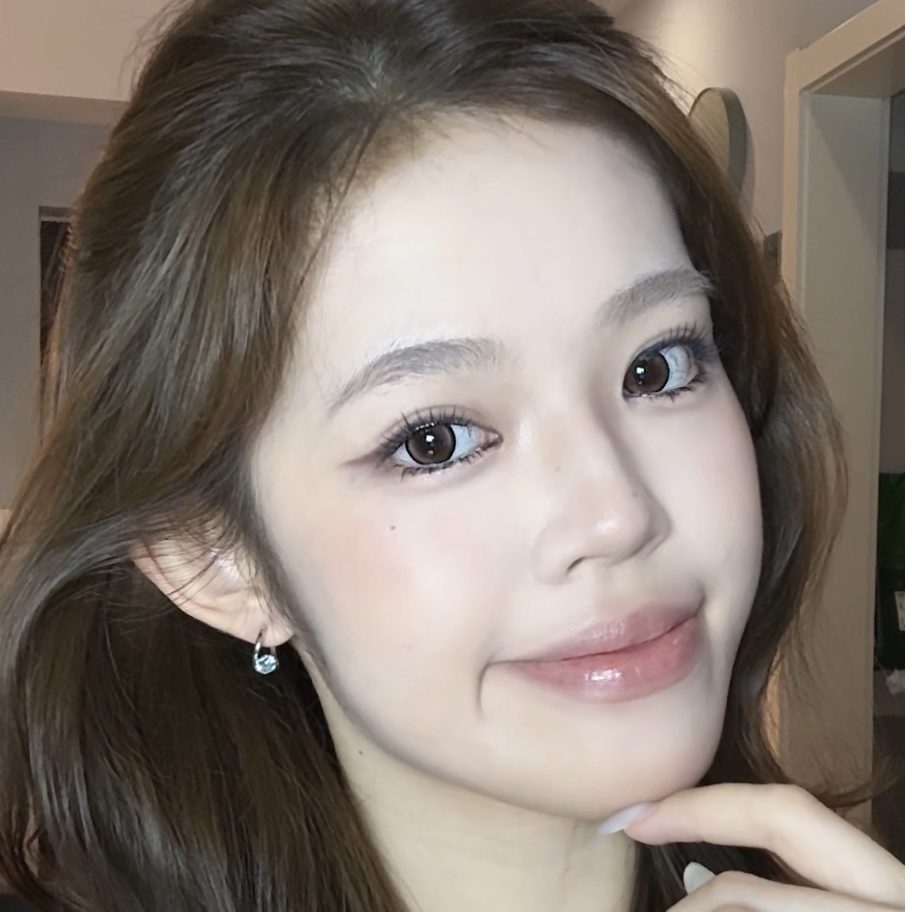 合金锆石耳饰 韩国耳环网红2025年新款潮女夏圆脸小众设计感精致商品图