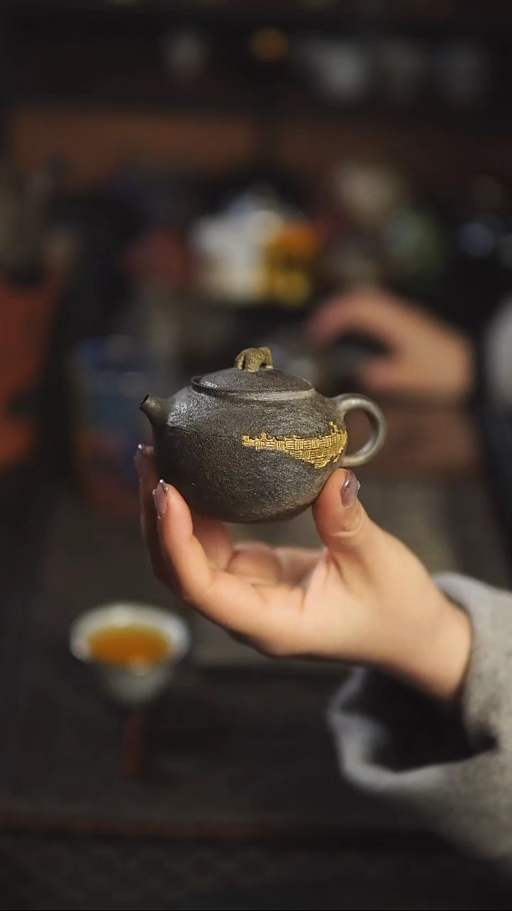 【闪购商品】潘正汲古系列正把壶