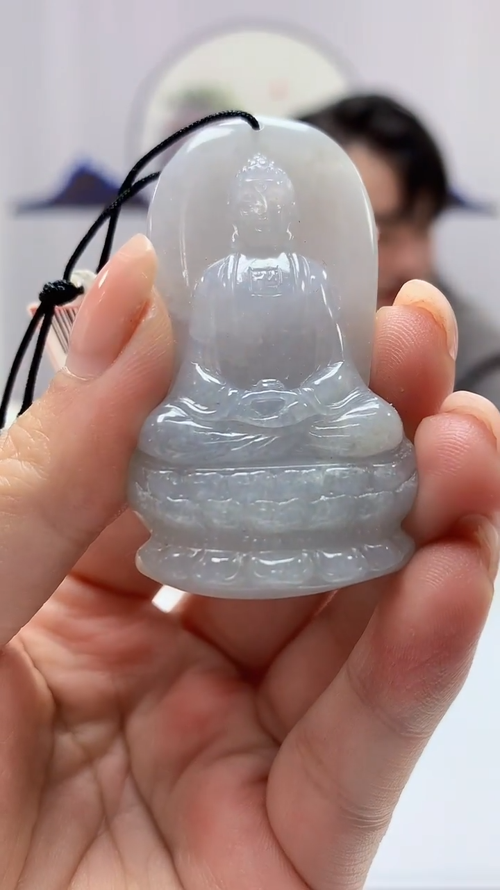 【闪购商品】定制翡翠未镶嵌5060ms-毛货挂件189