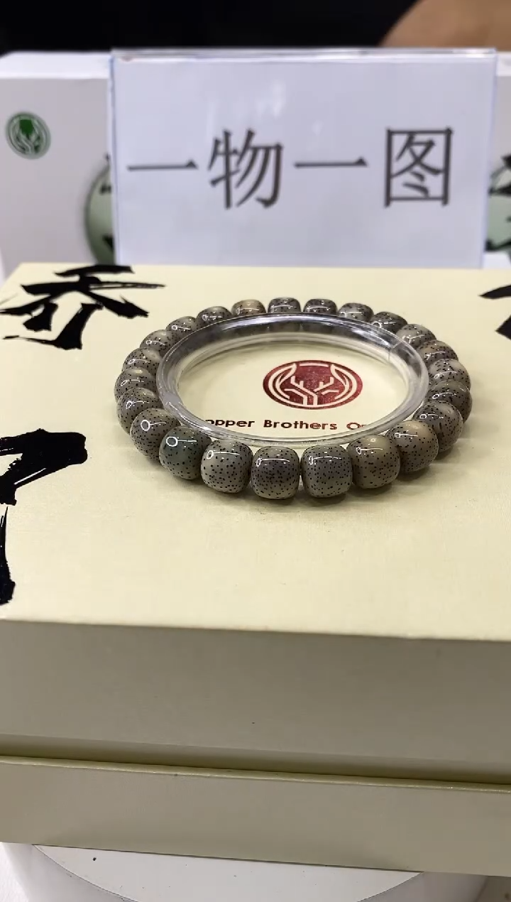 手串星月菩提一物一图-W48-189