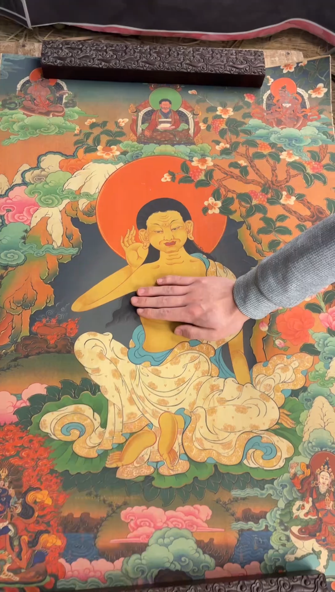 装裱画澄空梵像高端精选链接AA83