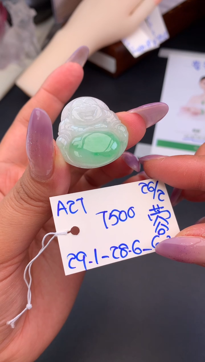 【闪购商品】翡翠颈饰未镶嵌挂件