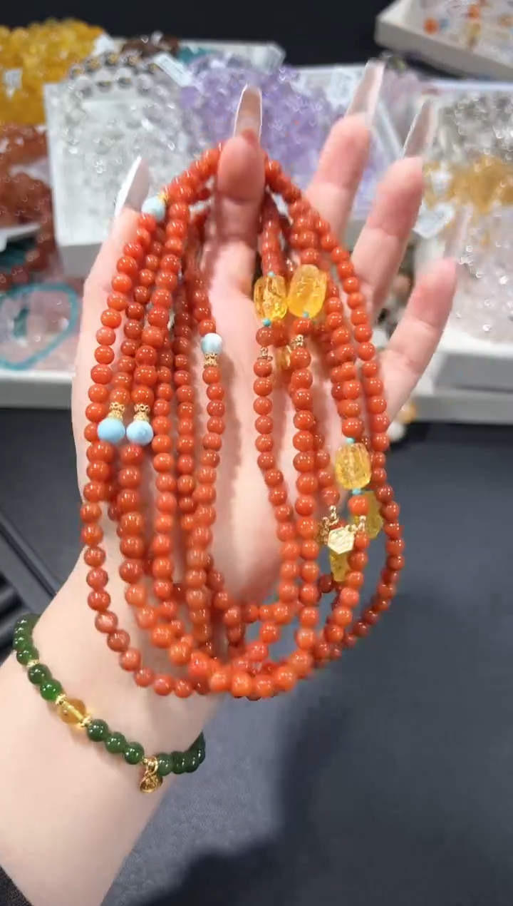 未镶嵌手链南红玛瑙58o多样性发其一【1条】默认微瑕5mm