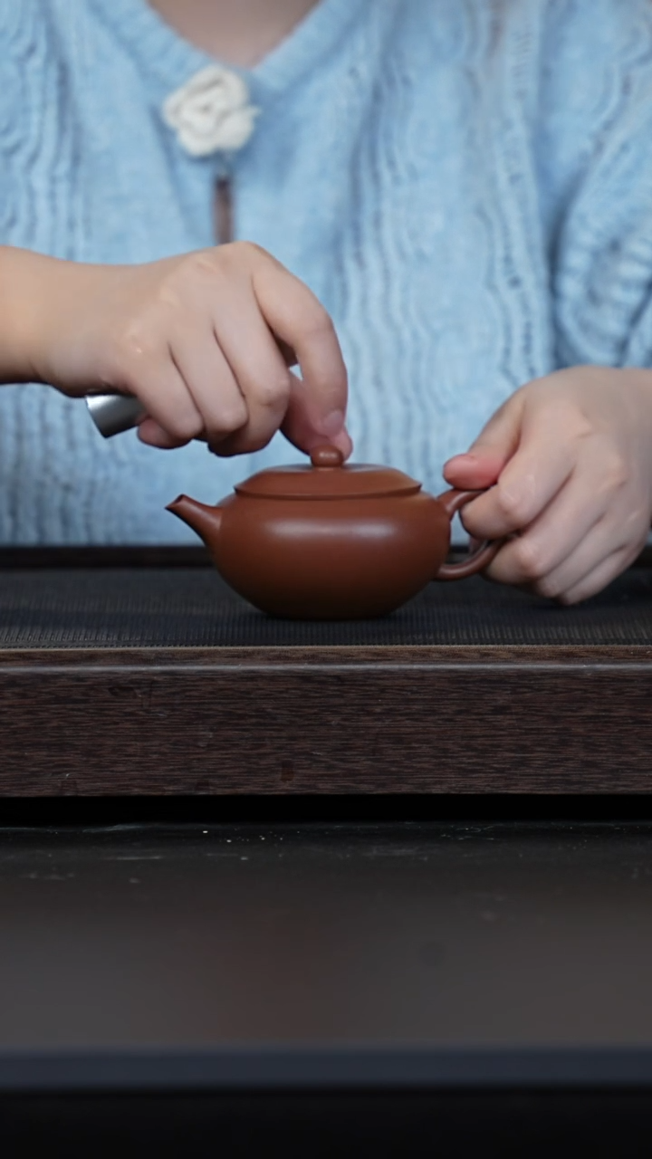 【闪购商品】紫砂茶壶红皮龙钵盂