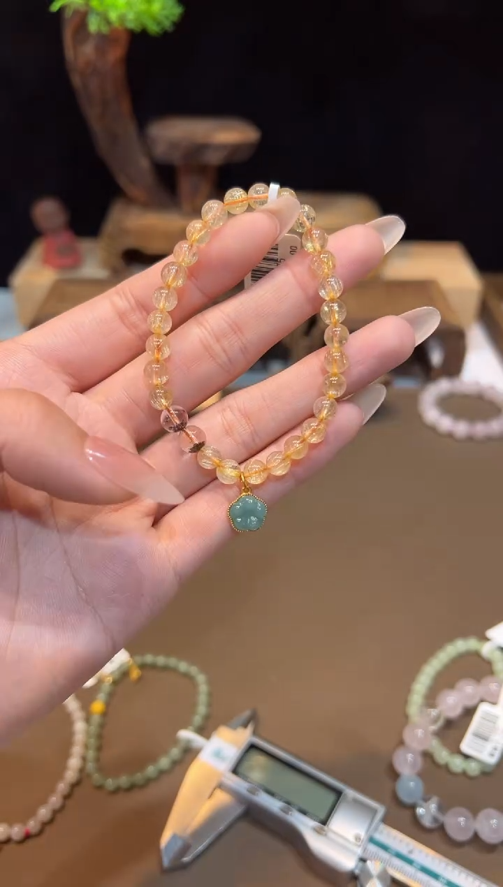 【闪购商品】水晶手链未镶嵌手饰@@E6075