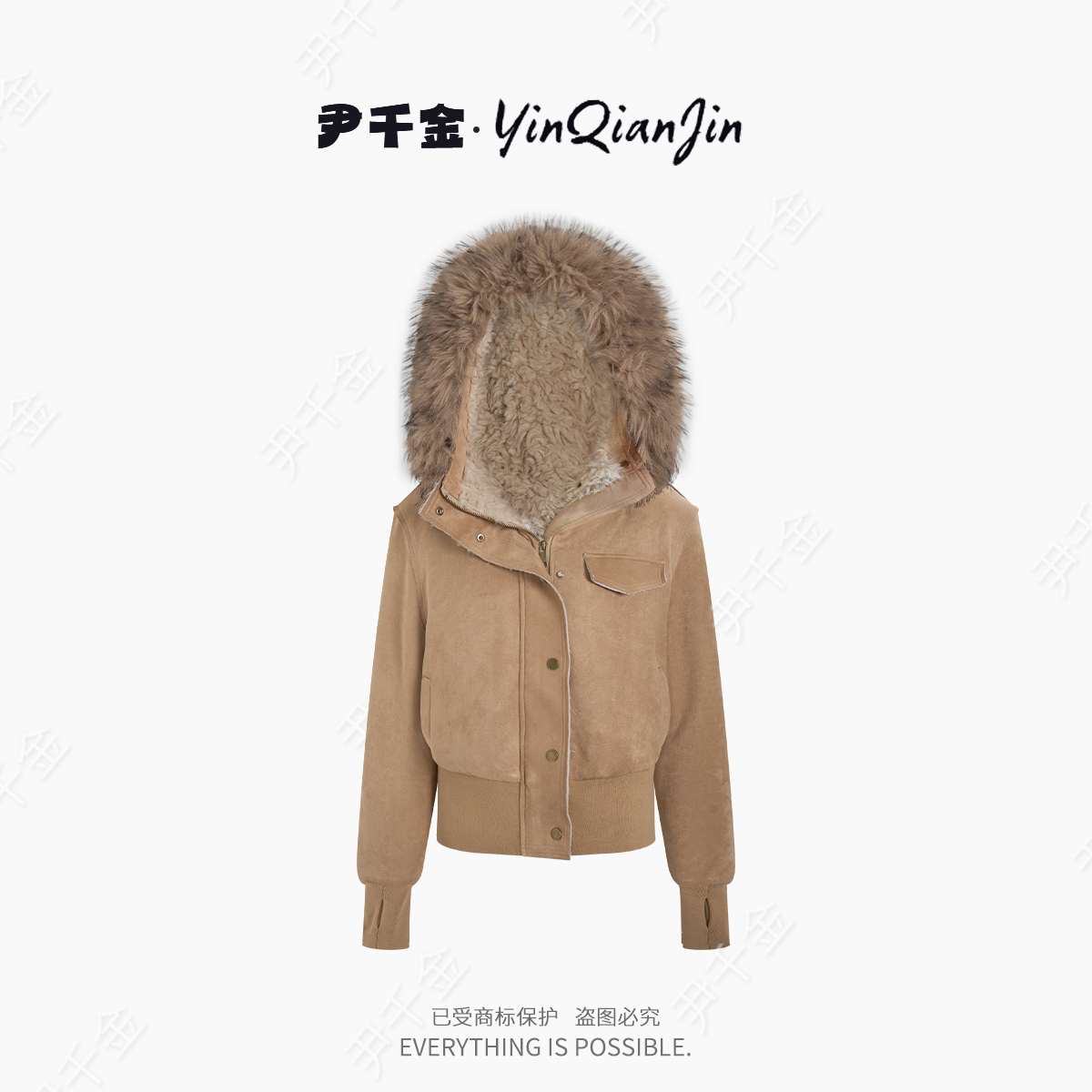 *尹千金*【 冬絮暖阳】不被定义自成其峰 裹在大棕熊怀抱里”W257577