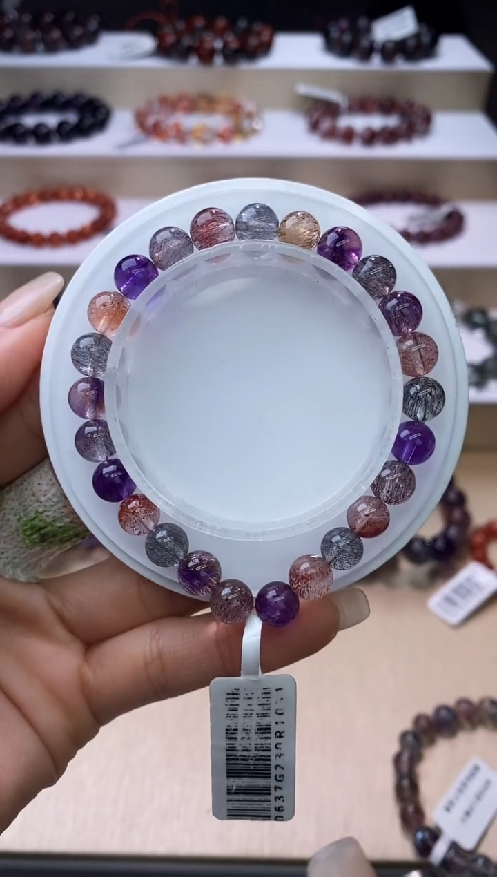 【闪购商品】水晶手链未镶嵌糖果彩超七7m+