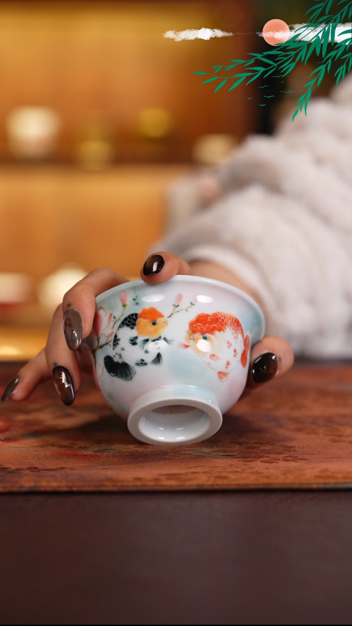 杯子永明尚玩窑景德镇纯手工陶瓷