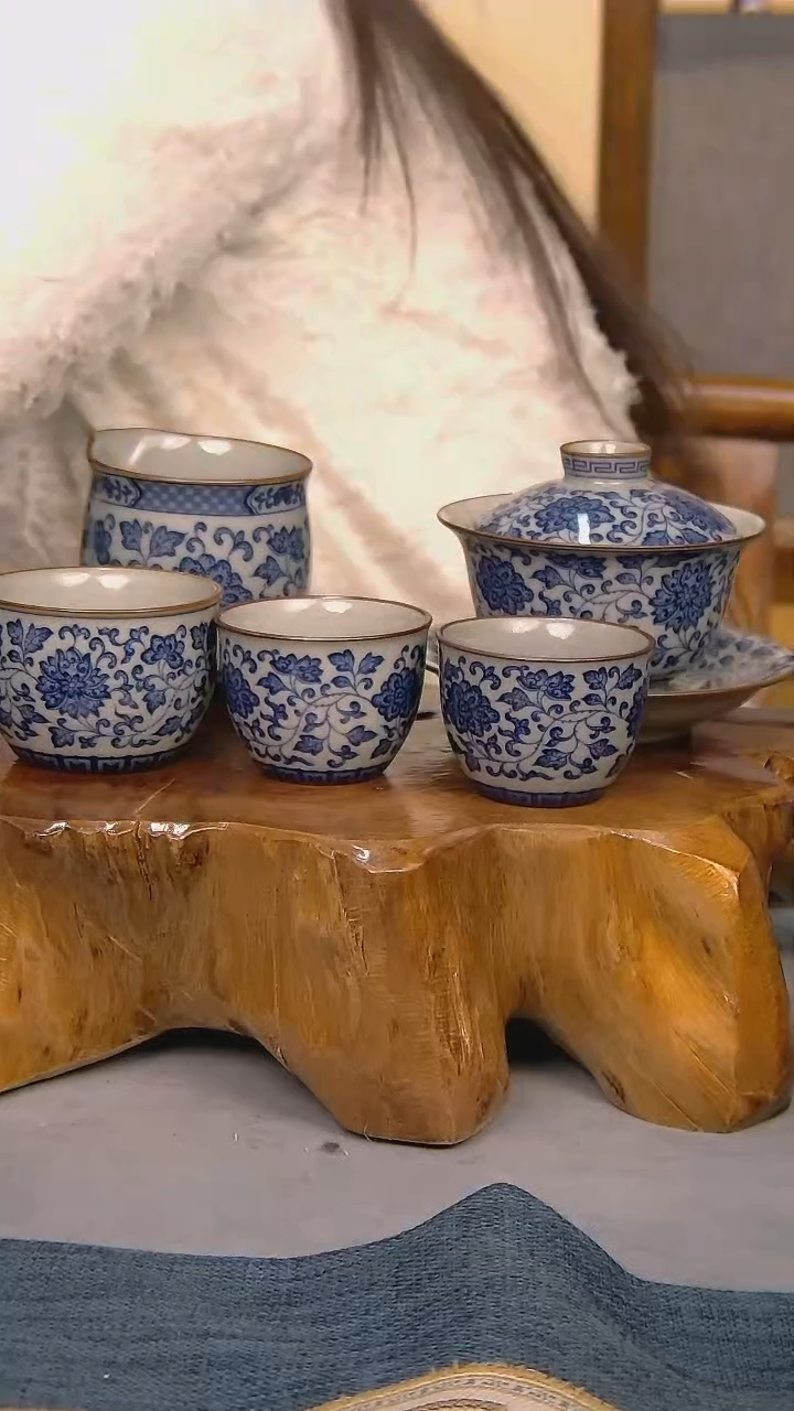 【闪购商品】简装家用款5件套 陶瓷家用茶具系列