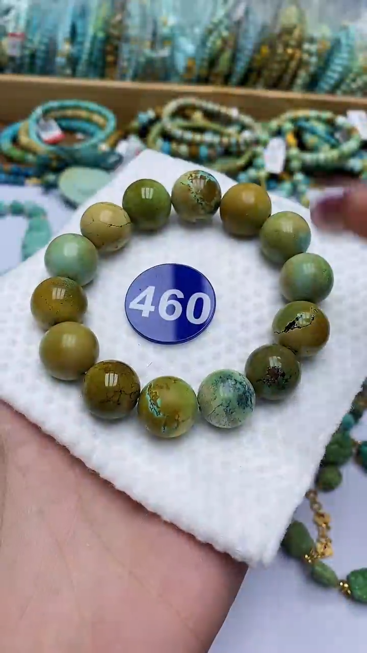 【闪购商品】绿松石手串未镶嵌460