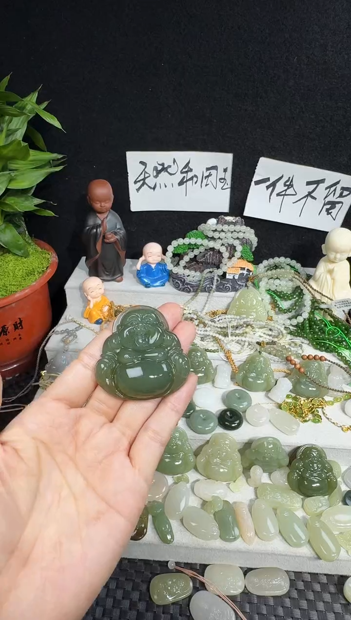 颈饰未镶嵌和田玉用****648佛公