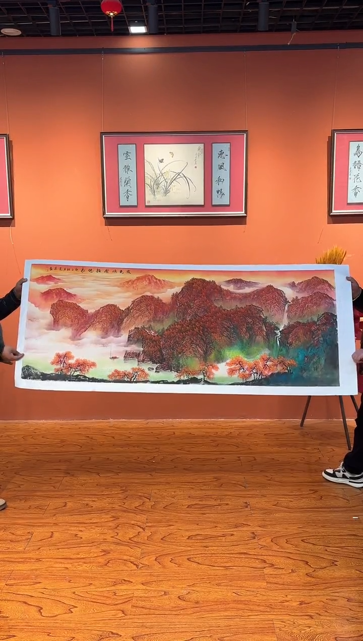 【闪购商品】国画周建真老师绘画作品9-63