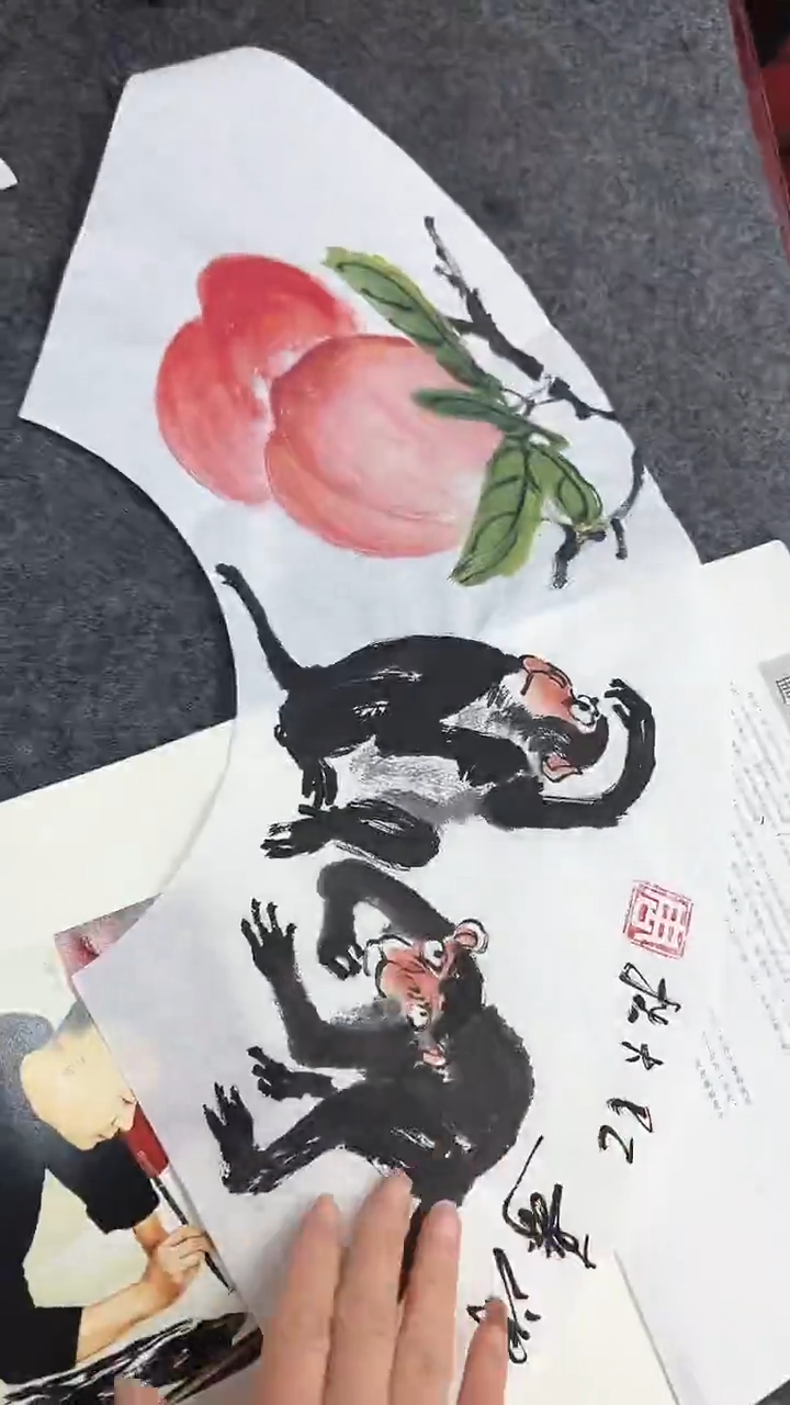 国画周大拙国画/花鸟